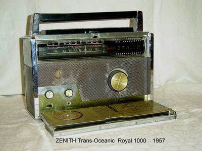 Zenith Trans-Oceanic Royal 1000 (1957)
